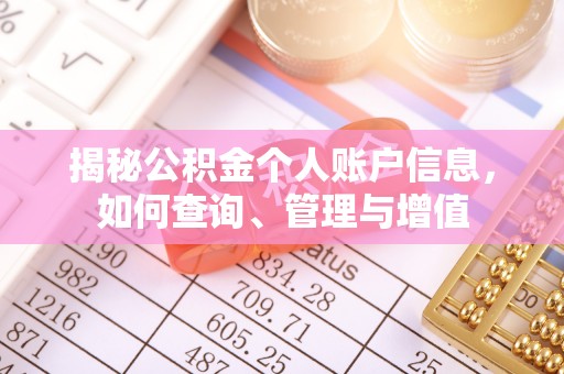 囊谦揭秘公积金个人账户信息，如何查询、管理与增值